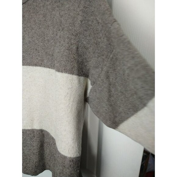 $ M Ema&Carla Wool Blend Cropped Long Sleeve Striped Sweater. Size S - Picture 3 of 11